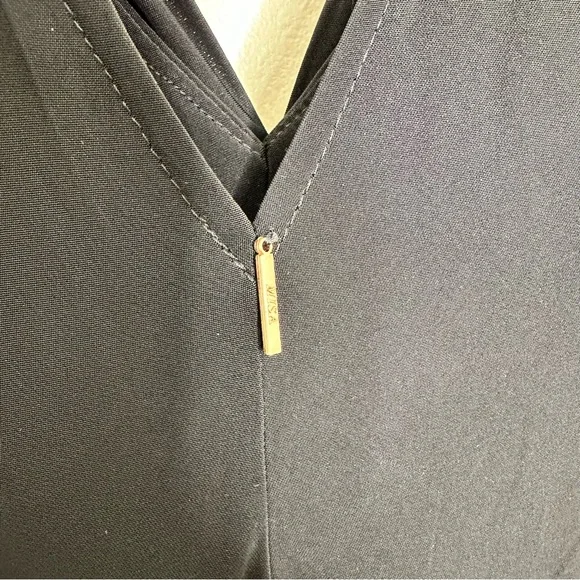 NWT MISA Los Angeles Xenia Maxi Dress in Black - Picture 9 of 11